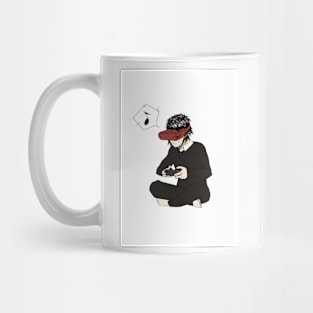 Boy Playing Games Mug